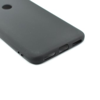  УЦ Защитный чехол BoraSCO Mate для Xiaomi Mi Play, черный матовый (ПУ) 
