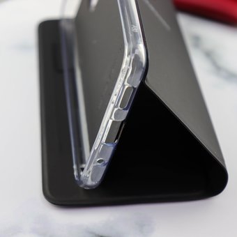  Чехол-книжка Wallet Cover для Samsung A60 (чёрный) 