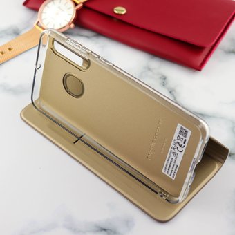  Чехол-книжка Wallet Cover для Samsung A60 (золото) 