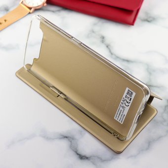  Чехол-книжка Wallet Cover для Samsung A80/A90 (золото) 