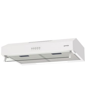  Вытяжка встраиваемая Gorenje WHU529EW/M белый кнопочное (1 мотор) 