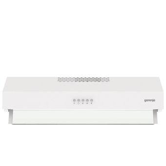  Вытяжка встраиваемая Gorenje WHU529EW/M белый кнопочное (1 мотор) 