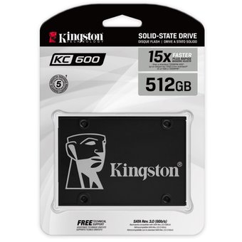  SSD Kingston KC600 2.5" 512Gb SKC600/512G 