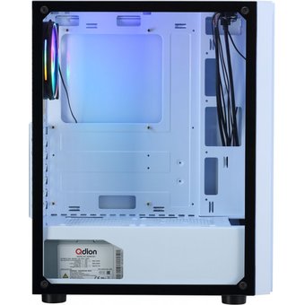  Корпус Formula CL-3302W RGB белый без БП 