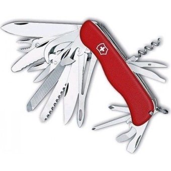  Нож перочинный Victorinox WORK CHAMP XL (0.8564.XL) 111мм 31функций красный 