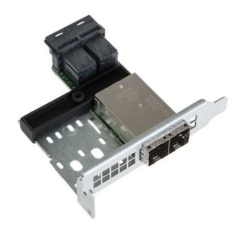  Плата-переходник Supermicro (AOM-SAS3-8I8E-LP) - 8-port Mini SAS HD Int-to-Ext cable adapter Low profile 