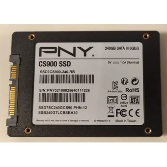  Накопитель SSD PNY 240GB CS900 SSD7CS900-240-PB SATA3.0 