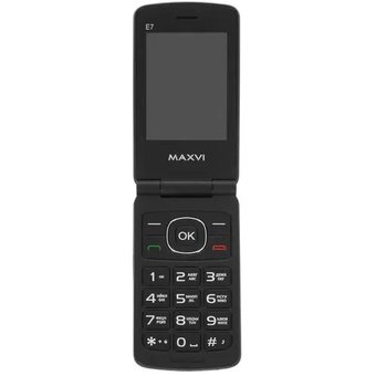  Мобильный телефон MAXVI E7 red 