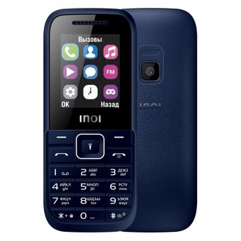  Мобильный телефон INOI 105 2019 Dark Blue 
