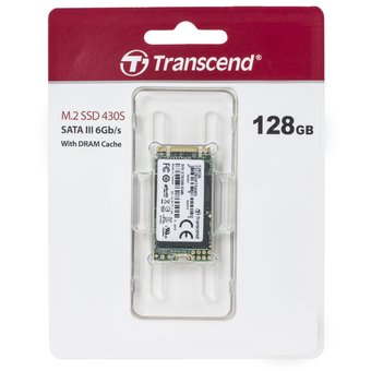  SSD 128GB Transcend MTS430 (TS128GMTS430S) 