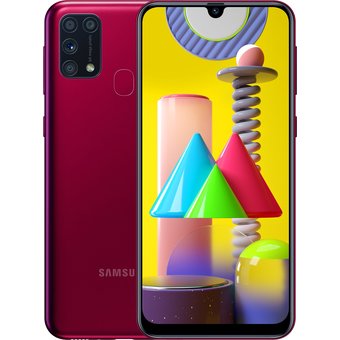  Смартфон Samsung Galaxy M31 128Gb Red (SM-M315FZRVSER) 