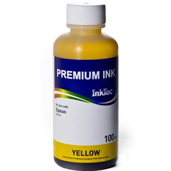  Чернила InkTec (E0017) для Epson L800/L1800 (T6734/ T6744), Y, 0,5 л. 
