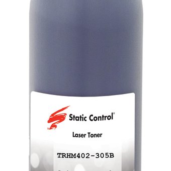  Тонер Static Control TRHM402-305B черный флакон 305гр. для принтера HP LJ M402/M426 