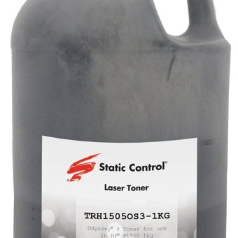  Тонер Static Control TRH1505OS3-1KG черный флакон 1000гр. для принтера HP LJP1505/M1120/M1522N 