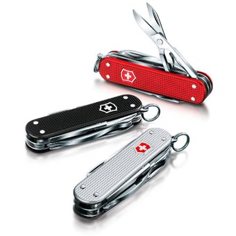  Нож перочинный Victorinox MiniChamp Alox (0.6381.26) 58мм 14функций серебристый 