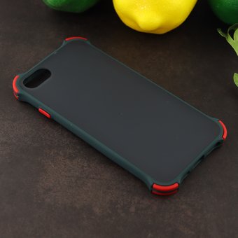  УЦ Чехол ARMOUR для iPhone 6/6S черно-зелёный (ПУ) 