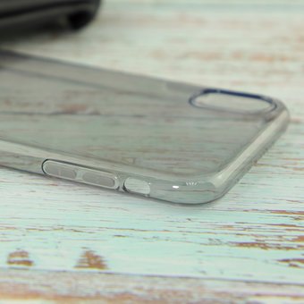  УЦ Чехол HOCO Light для iPhone XR чёрный (ПУ) 
