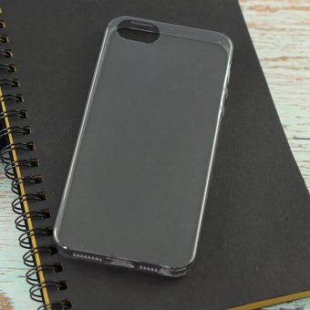  УЦЧехол HOCO Light для iPhone SE/5/5S чёрный (ПУ) 