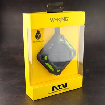  Портативная колонка W-King S6 green 