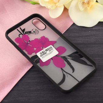  УЦ Чехол Матовый Фиалка для iPhone X/XS сиреневый (ПУ) 