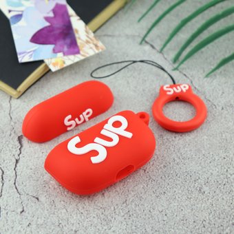  УЦ Чехол для AirPods Pro Sup (красный) (ПУ) 