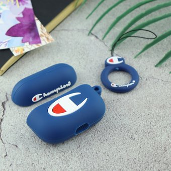  УЦ Чехол для AirPods Pro Champion (синий) (ПУ) 