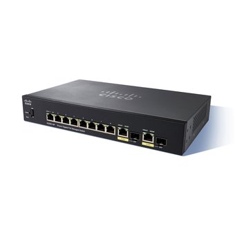  Коммутатор Cisco SB SG350-10P 10-port Gigabit POE Managed Switch 