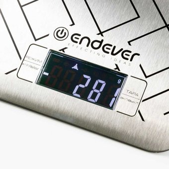  Весы кухонные Endever Chief-537 стальной с рисунком 