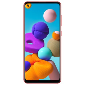  Смартфон Samsung Galaxy A21s 64Gb Red (SM-A217FZROSER) 
