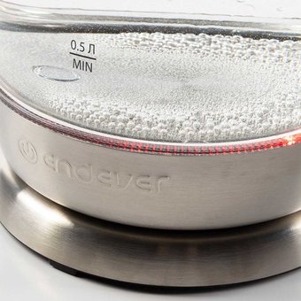  Чайник Endever Skyline KR-331G стальной/черный 