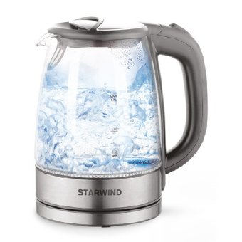  Чайник Starwind SKG2315 серый/серебристый 