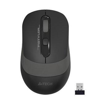  Мышь A4 Fstyler FG10S черный/серый 