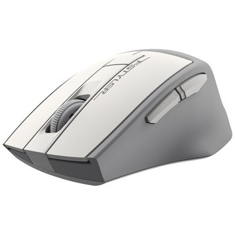  Мышь A4 Fstyler FG30S белый/серый 