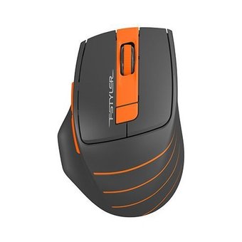  Мышь A4 Fstyler FG30S серый/оранжевый 