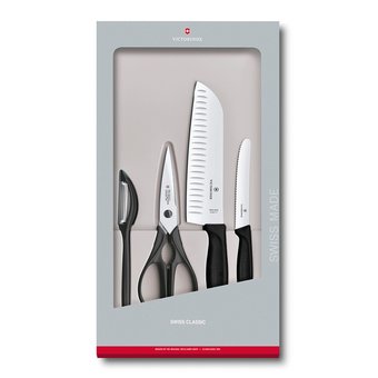  Набор ножей Victorinox Swiss Classic Kitchen (6.7133.4G) 4шт черный 