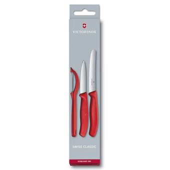  Набор ножей кухон. Victorinox 6.7111.31 красный карт.коробка 