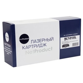  Картридж NetProduct (N-MLT-D105L) для Samsung ML-1910/1915/2525/2580N/SCX4600, 2,5K 