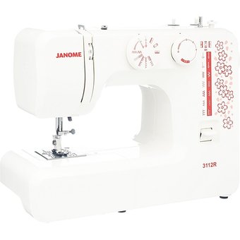  Швейная машина Janome 3112R белый/рисунок 