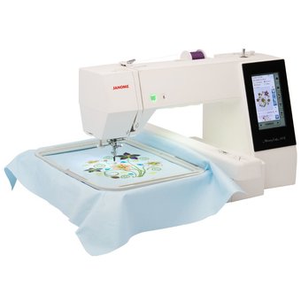  Вышивальная машина Janome Memory Craft 500E белый 
