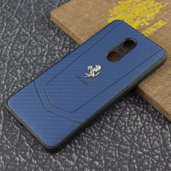  УЦ Накладка силикон Ferrari xiaomi redmi5+ синий (ПУ) 
