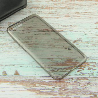  УЦ Силиконовая накладка для Xiaomi Mi6 Чёрный Прозрачный (ПУ) 