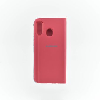  УЦ Чехол-книжка Wallet Cover для Samsung A40 (красный) (ПУ) 