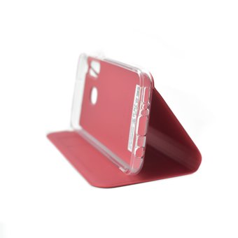  УЦ Чехол-книжка Wallet Cover для Samsung A40 (красный) (ПУ) 