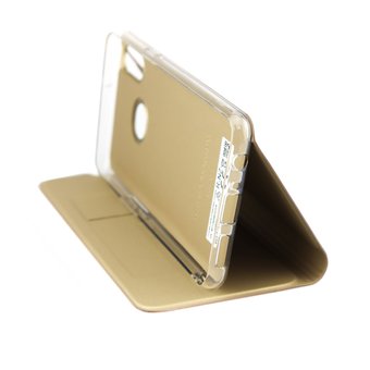  УЦ Чехол-книжка Wallet Cover для Samsung A10S (золото) (ПУ) 