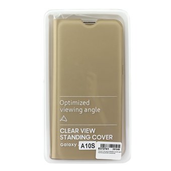  УЦ Чехол-книжка Wallet Cover для Samsung A10S (золото) (ПУ) 