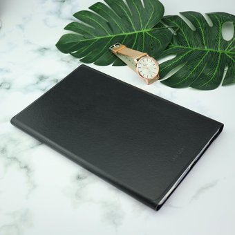  УЦ Чехол книга для Samsung Galaxy Tab A 10.1 / T-515 чёрный (ПУ) 