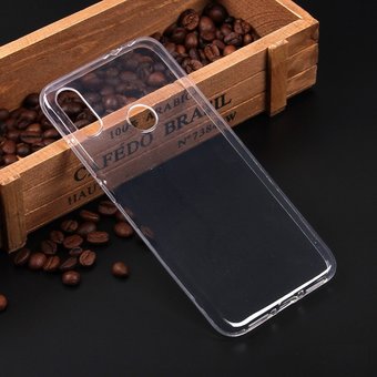  УЦ Силиконовая накладка для Xiaomi Redmi Note 7 Прозрачная (ПУ) 