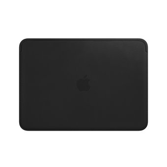  Чехол Leather Sleeve for 12-inch MacBook - Black (MTEG2ZM/A) 
