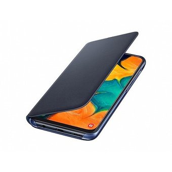  УЦ Чехол EF-WA305PBEGRU (Wallet A305 чёр) SAMSUNG (EF-WA305PBEGRU) (ПУ) 