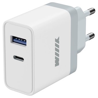  СЗУ Wiiix UNN-4-2-01-QC 3A+2.4A PD+QC универсальное белый 